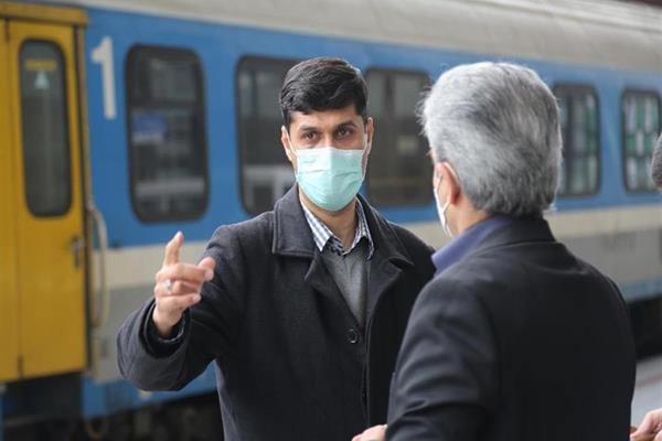 مدیرعامل راه آهن از بخش های مختلف ایستگاه راه آهن مشهد بازدید کرد