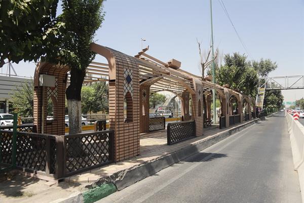 طراحی سنتی ایستگاه‌های اتوبوس منطقه ۱۲/ توسعه طرح در محلات قدیمی تهران