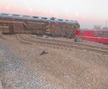 خروج قطار مسافربری مشهد به یزد از ریل/ ۱۰ نفر جان باختند و ۵۰ نفر ‌زخمی شدند