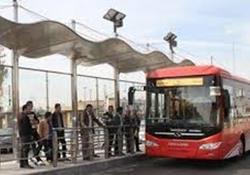 کاهش تعداد مسافران اتوبوس با اعلام شرایط قرمز در تهران