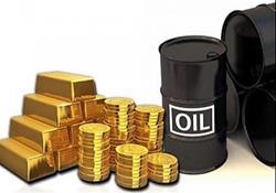 روند کاهشی قیمت نفت و طلا