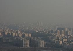کیفیت هوا در ۱۹ نقطه تهران قرمز / ۸ نقطه نارنجی است