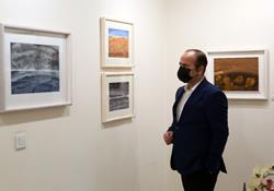 بازدید نوبخت و ریوندی از جدیدترین نمایشگاه نقاشی مریم حیدرزاده