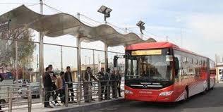 کاهش تعداد مسافران اتوبوس با اعلام شرایط قرمز در تهران