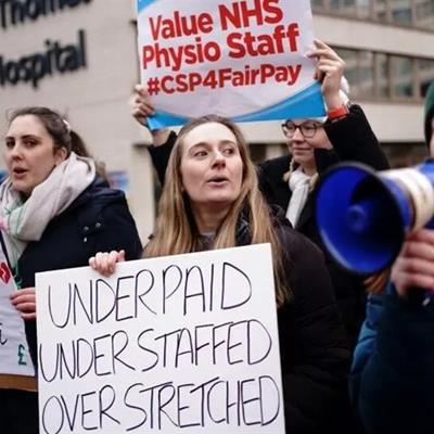 گسترش اعتصاب پزشکان در سطح بریتانیا