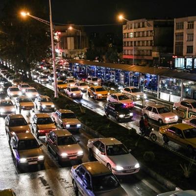 علت ترافیک سنگین شب گذشته در تهران چه بود؟