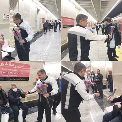 آغاز پذیرش مسافر در ایستگاه مریم مقدس (س)